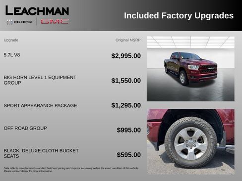 Used 2022 RAM 1500 Big Horn AWD/4WD image 10