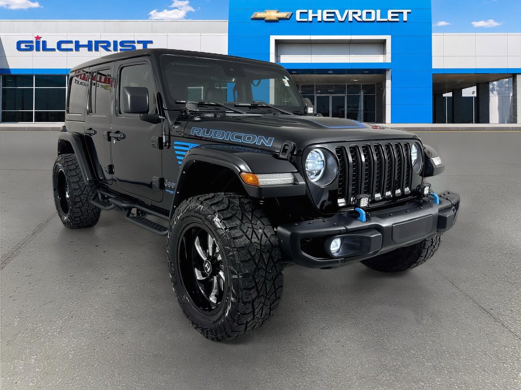 Used 2021 Jeep Wrangler Unlimited Rubicon 4xe w/ Steel Bumper Group AWD/4WD 360° Tour