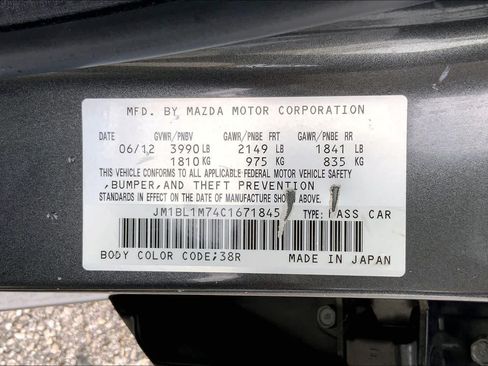 Used 2012 MAZDA MAZDA3 i Grand Touring FWD image 34