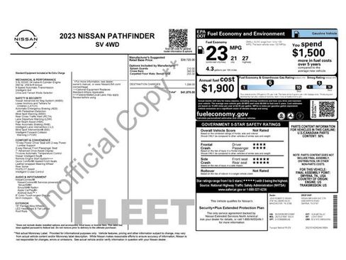 Used 2023 Nissan Pathfinder SV AWD/4WD image 27