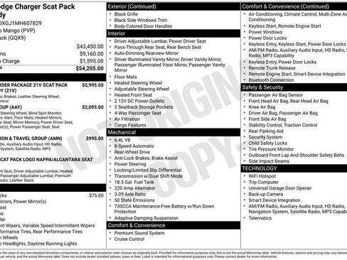 Used 2021 Dodge Charger Scat Pack RWD image 33