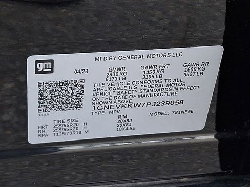 Certified 2023 Chevrolet Traverse Premier AWD/4WD image 27