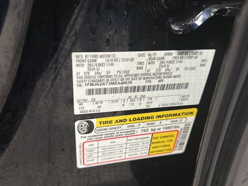 Used 2021 Ford Expedition Max Limited AWD/4WD image 28