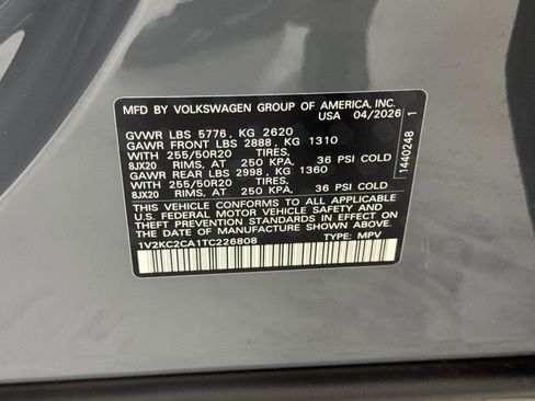 New 2026 Volkswagen Atlas Cross Sport SE AWD/4WD image 28