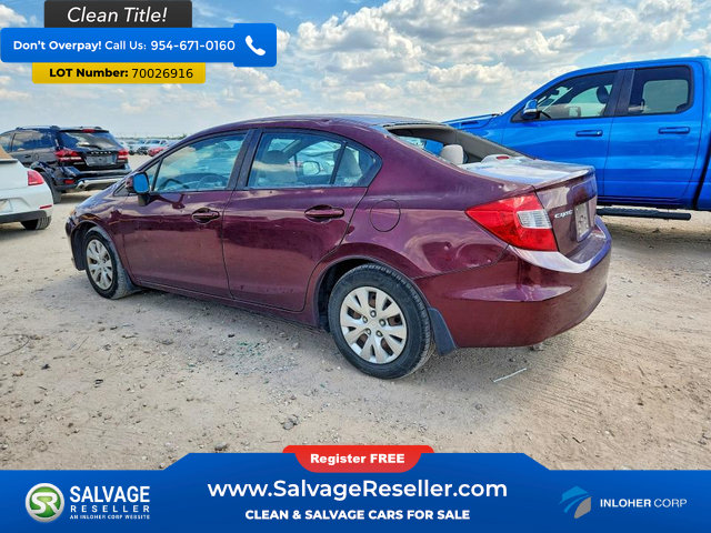 Used 2012 Honda Civic LX image 3
