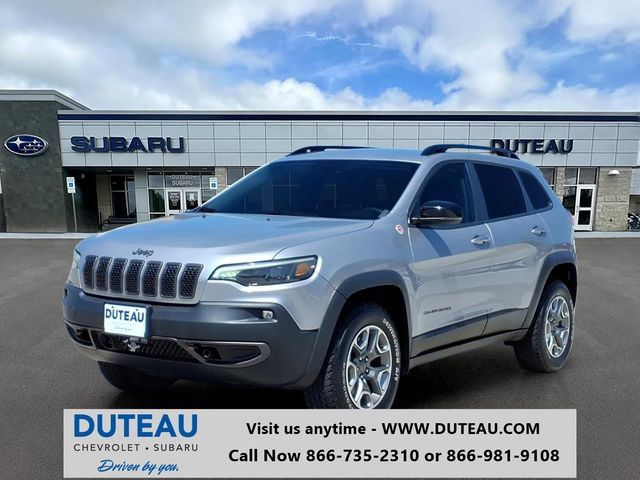 Used 2022 Jeep Cherokee Trailhawk w/ Premium Leather Package AWD/4WD 360° Tour