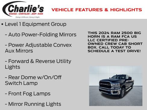 Certified 2024 RAM 2500 Big Horn image 19