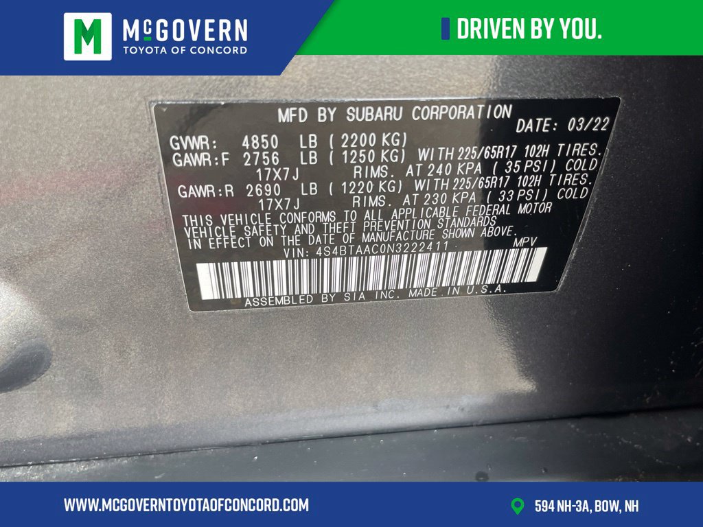 Used 2022 Subaru Outback AWD/4WD image 37