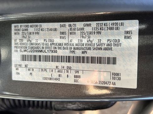 Used 2021 Lincoln Corsair Reserve w/ Equipment Group 201A AWD/4WD image 31