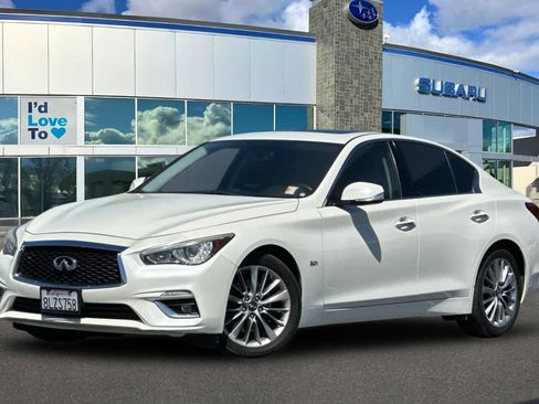 Used 2018 INFINITI Q50 Luxe AWD/4WD image 1