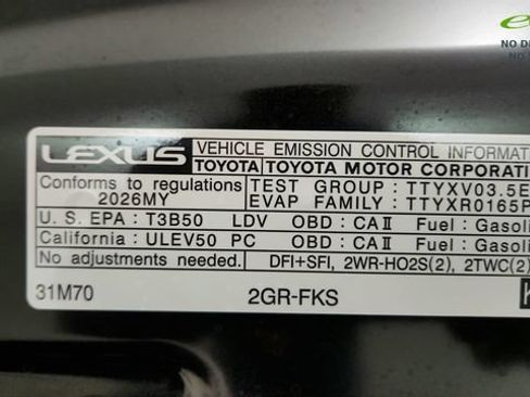 Used 2026 Lexus IS 350 F Sport w/ Handling Package RWD image 77