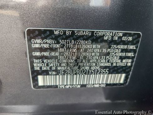 Certified 2026 Subaru Outback Premium w/ Premium/Limited Package 2 AWD/4WD image 25