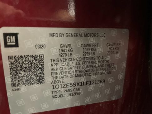 Used 2020 Chevrolet Malibu Premier FWD image 27