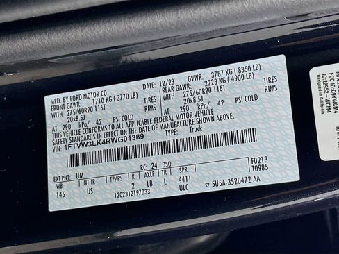 Certified 2024 Ford F150 Lightning XLT image 22