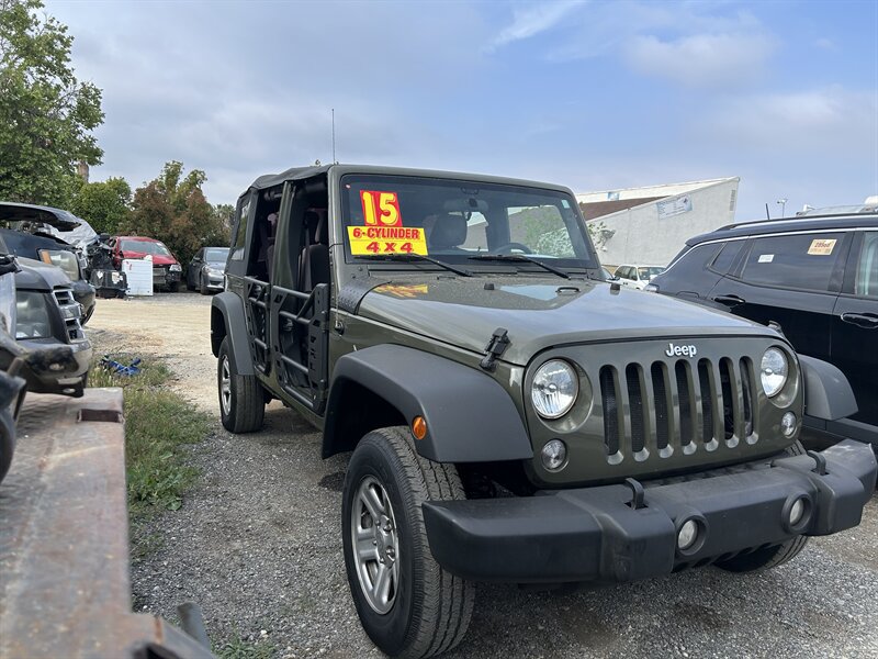 Used 2015 Jeep Wrangler Unlimited Sport w/ Trailer Tow Group AWD/4WD image 2