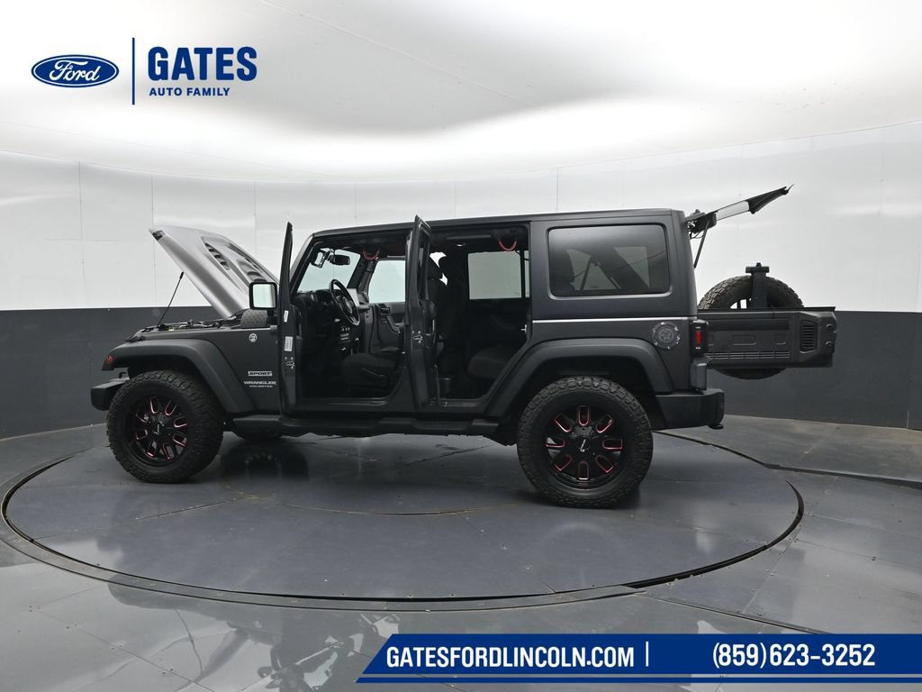 Used 2017 Jeep Wrangler Unlimited Sport w/ Quick Order Package 24S AWD/4WD image 52