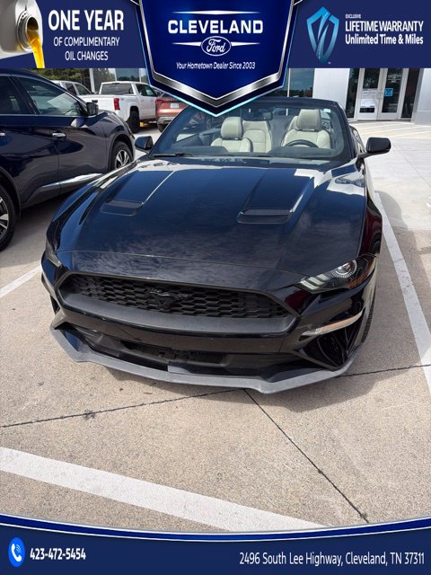 Used 2018 Ford Mustang Premium w/ Black Accent Package RWD image 1