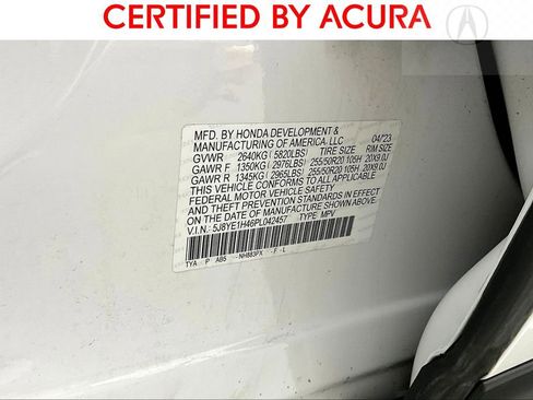 Certified 2023 Acura MDX SH-AWD w/ Technology Package image 43