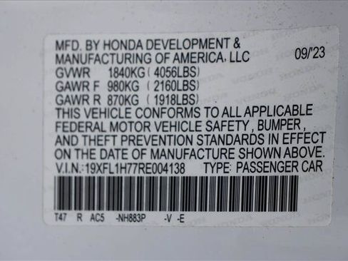 Used 2024 Honda Civic EX-L image 30