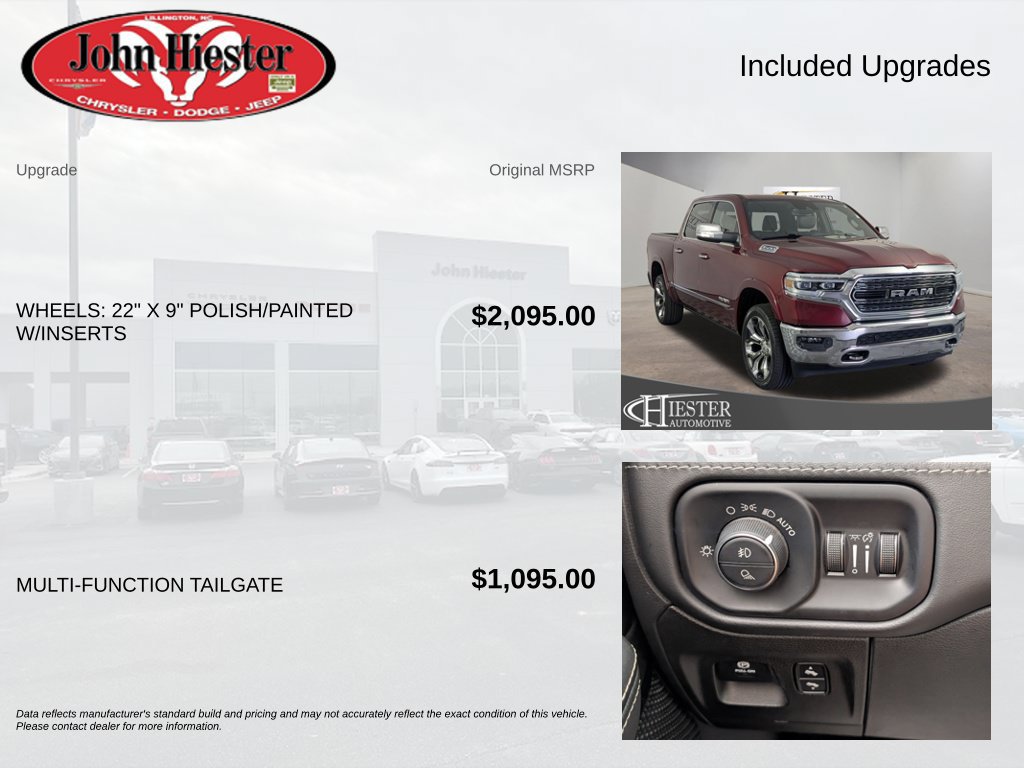 Used 2022 RAM 1500 Limited AWD/4WD image 3