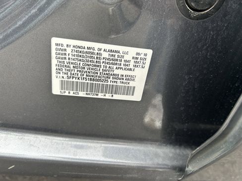 Used 2011 Honda Ridgeline RTL image 14