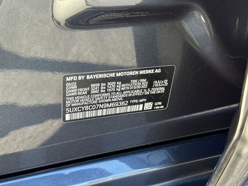 Used 2022 BMW X6 M50i w/ Executive Package image 22