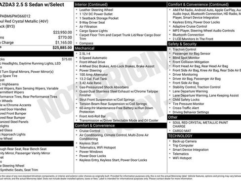 Used 2023 MAZDA MAZDA3 s image 21