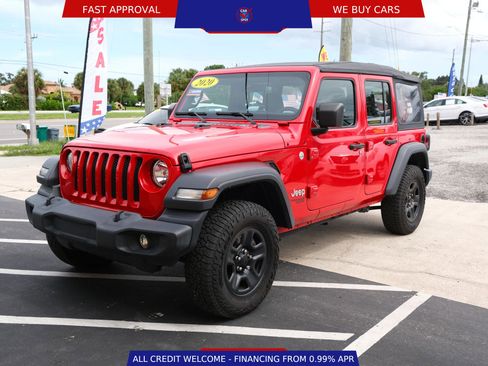 Used 2020 Jeep Wrangler Unlimited Sport AWD/4WD image 1