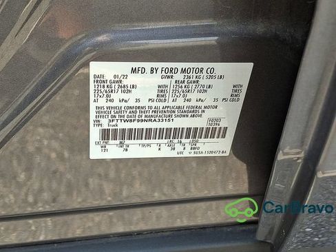 Used 2022 Ford Maverick XLT w/ Equipment Group 300A Standard AWD/4WD image 29