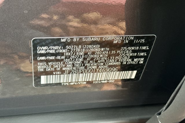 New 2026 Subaru Outback Limited AWD/4WD image 22