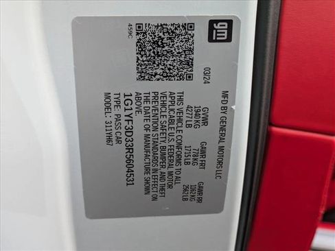 Used 2024 Chevrolet Corvette Z06 w/ Stealth Interior Trim Package image 23