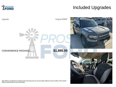 New 2025 Ford Bronco Sport Big Bend w/ Convenience Package image 28