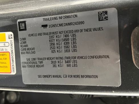 Used 2021 Chevrolet Tahoe LS w/ Driver Alert Package RWD image 27