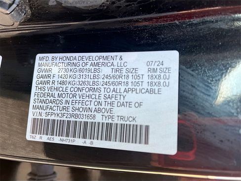 Used 2024 Honda Ridgeline Sport+ image 29