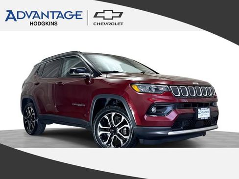 Used 2022 Jeep Compass Limited AWD/4WD image 1