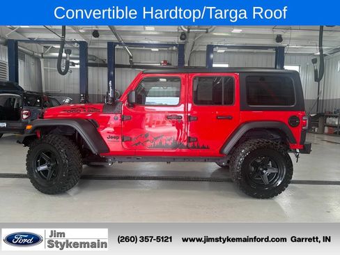 Used 2022 Jeep Wrangler Unlimited Sport AWD/4WD image 5