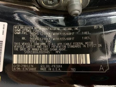 Used 2018 Toyota Sienna XLE FWD image 42