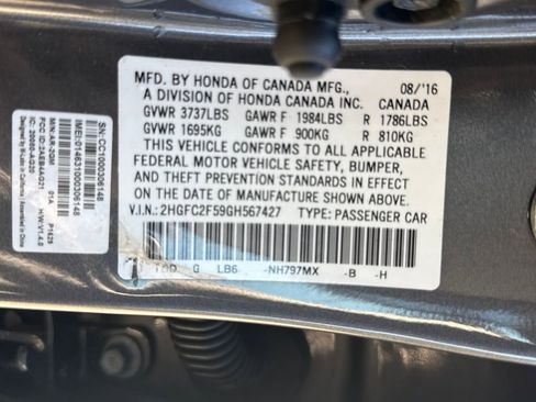 Used 2016 Honda Civic LX image 28