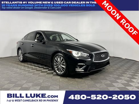 Used 2024 INFINITI Q50 Luxe w/ Cargo Package image 1