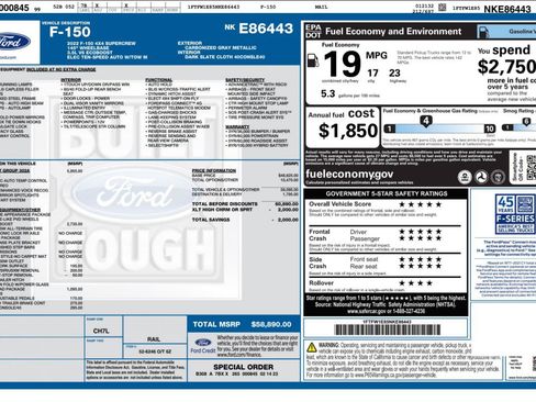 Used 2022 Ford F150 XLT w/ Equipment Group 302A High AWD/4WD image 4