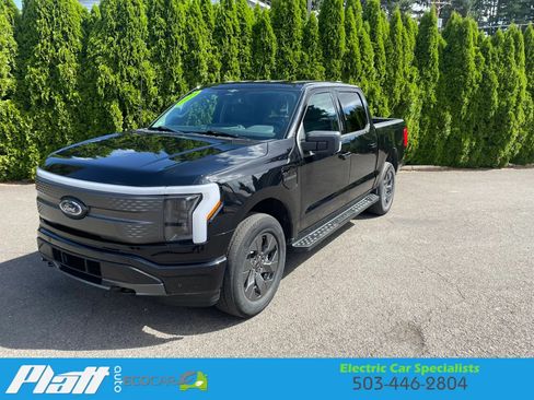 Used 2023 Ford F150 Lightning XLT w/ Equipment Group 312A High AWD/4WD image 2