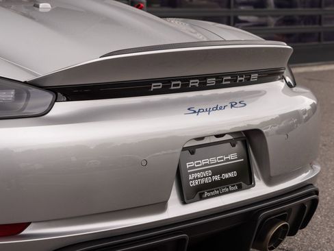 Certified 2025 Porsche 718 Boxster Spyder RS w/ Weissach Package image 13