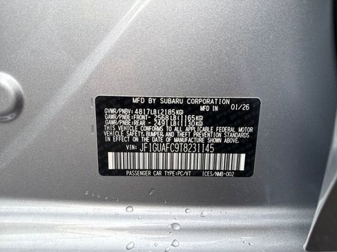 New 2026 Subaru Impreza 2.0i Sport AWD/4WD image 19