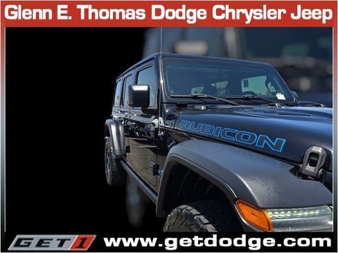 Used 2023 Jeep Wrangler Unlimited Rubicon 4xe AWD/4WD image 4