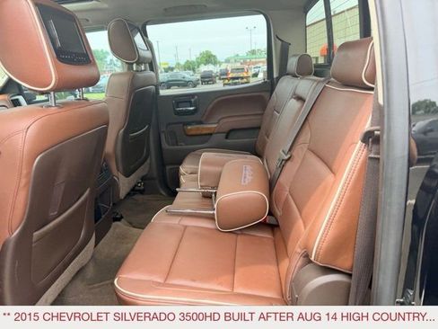 Used 2015 Chevrolet Silverado 3500 High Country w/ Duramax Plus Package AWD/4WD image 15