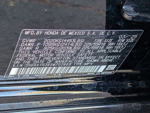 Certified 2025 Acura ADX FWD image 37