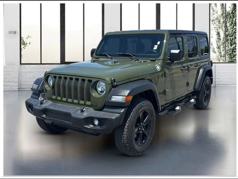 Used 2021 Jeep Wrangler Unlimited Sport AWD/4WD image 1