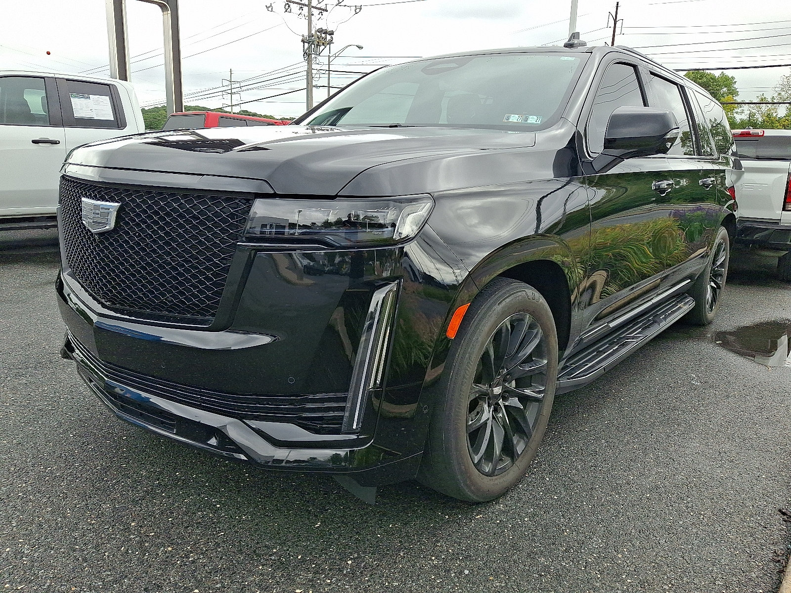 Certified 2021 Cadillac Escalade ESV Sport w/ Driver Assist Tech Package AWD/4WD image 3