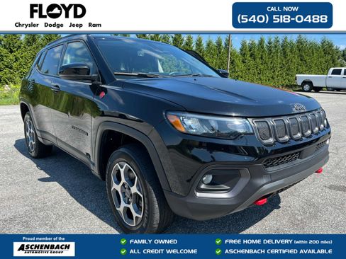 Used 2022 Jeep Compass Trailhawk w/ Sun and Sound Group AWD/4WD image 1