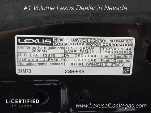Certified 2026 Lexus IS 350 F Sport w/ Handling Package RWD image 28